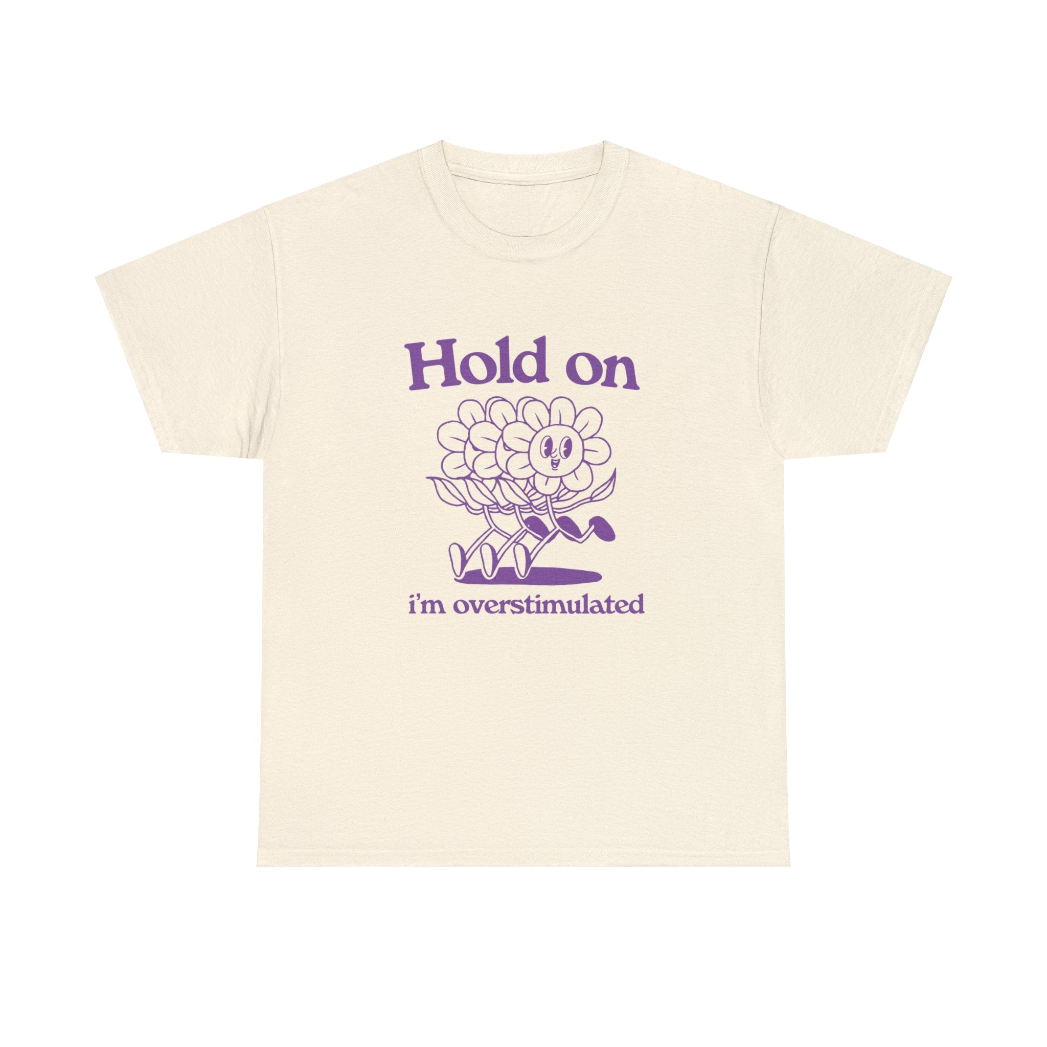 Hold On. Retro cartoon T-shirt, vintage cartoon tee